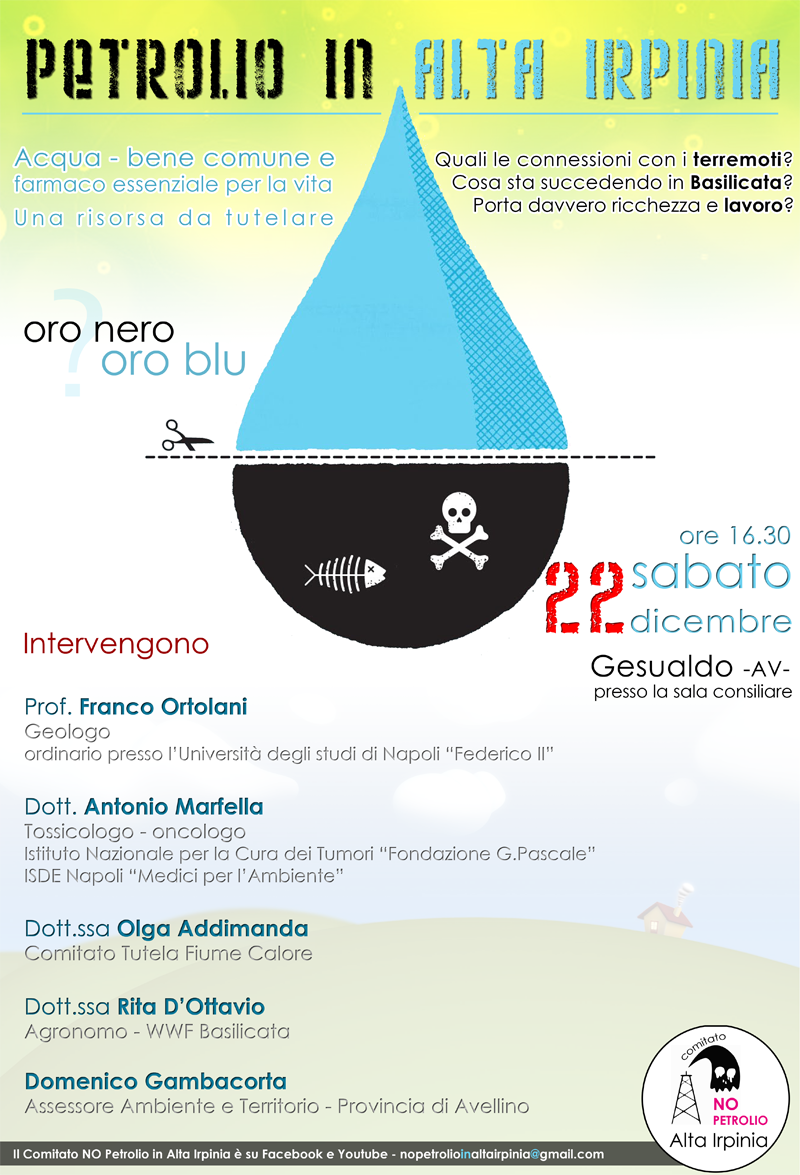 CONVEGNO INFORMATIVO SUL PETROLIO A GESUALDO