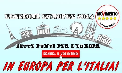 volantino europee 2014